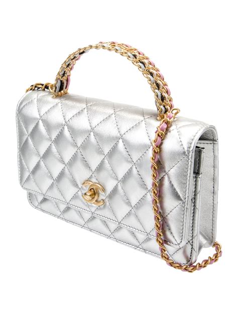 chanel silver bag 2023
